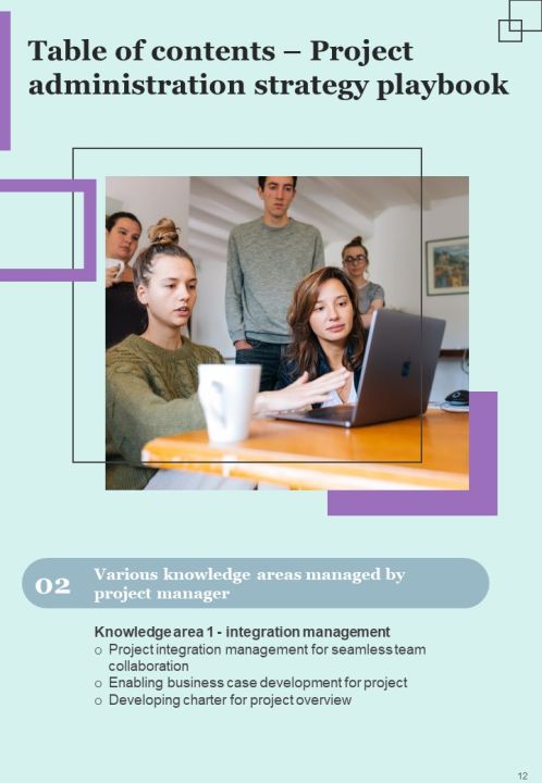 Project Administration Strategy Playbook Template Slide12