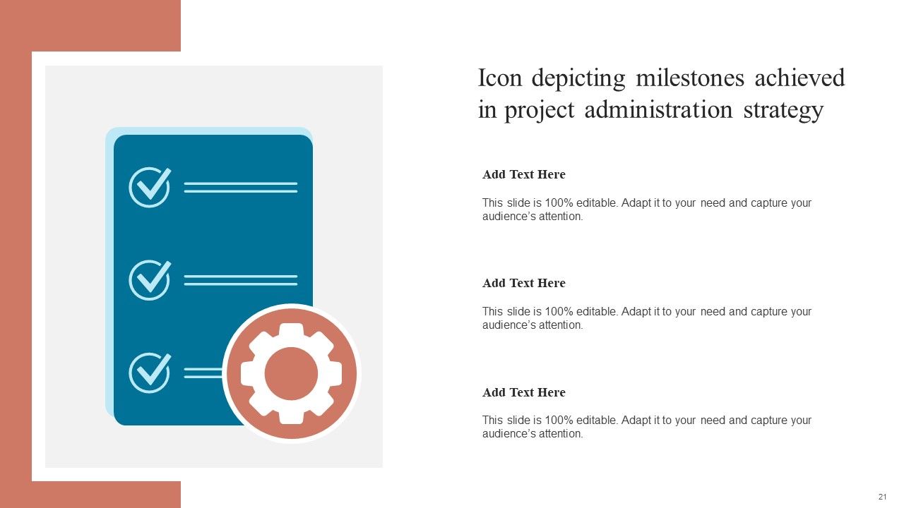 Project Administration Strategy Ppt PowerPoint Presentation Complete Deck With Slides Slide21