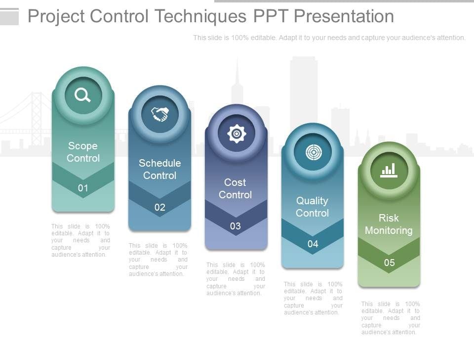 Project Control Techniques Ppt Presentation