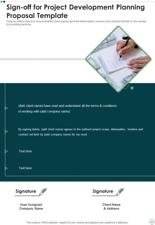 Project Development Planning Proposal Template Example Document Report Doc Pdf Ppt Slide20
