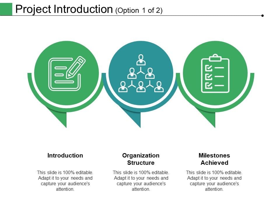 Project Introduction Template 1 Ppt PowerPoint Presentation Show ...