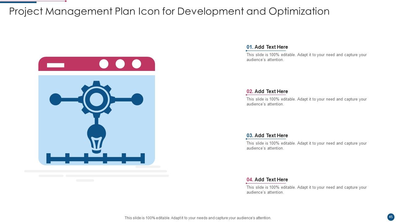 Project Management Plan Ppt PowerPoint Presentation Complete With Slides Slide45