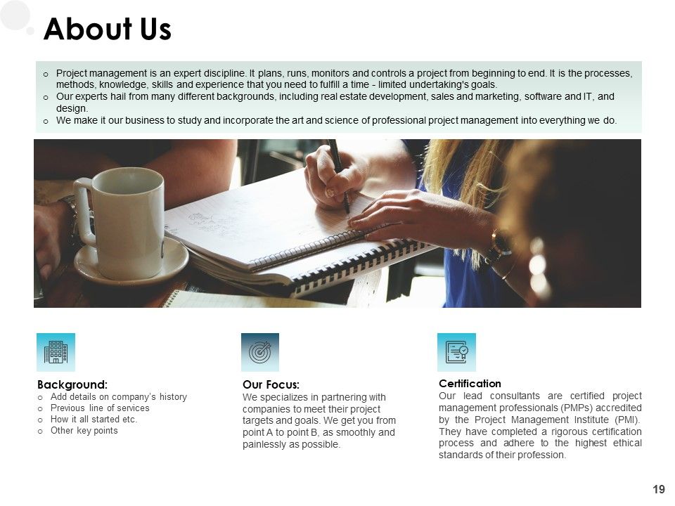 Project Management Proposal Template Ppt PowerPoint Presentation Complete Deck With Slides Slide19