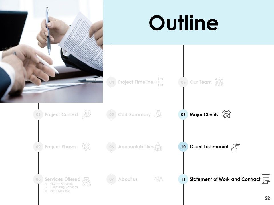 Project Management Proposal Template Ppt PowerPoint Presentation Complete Deck With Slides Slide22