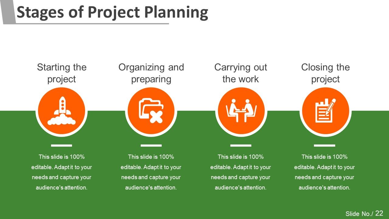 Project Management Steps And Process Ppt PowerPoint Presentation Complete Deck With Slides Slide22