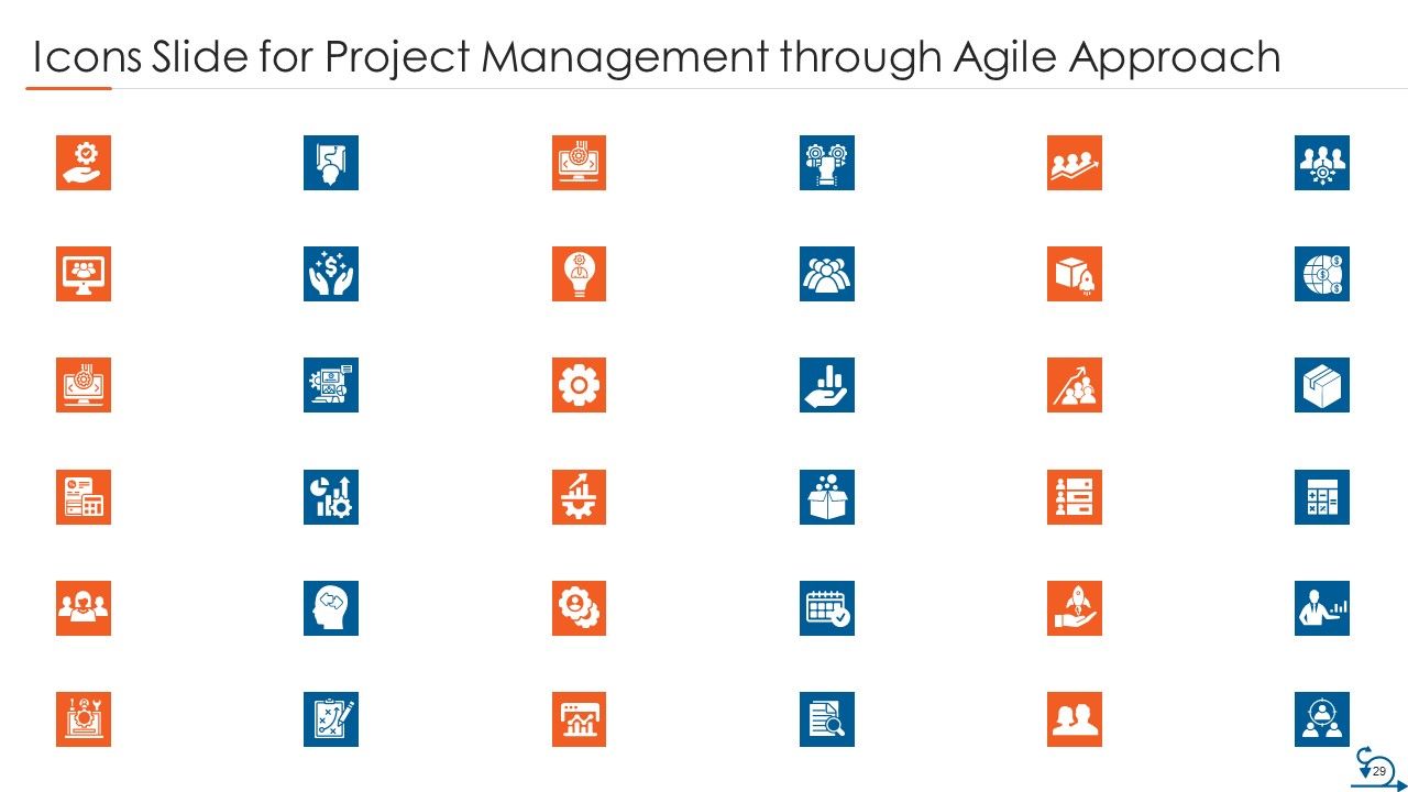 Project Management Through Agile Approach Ppt PowerPoint Presentation Complete Deck With Slides Slide29