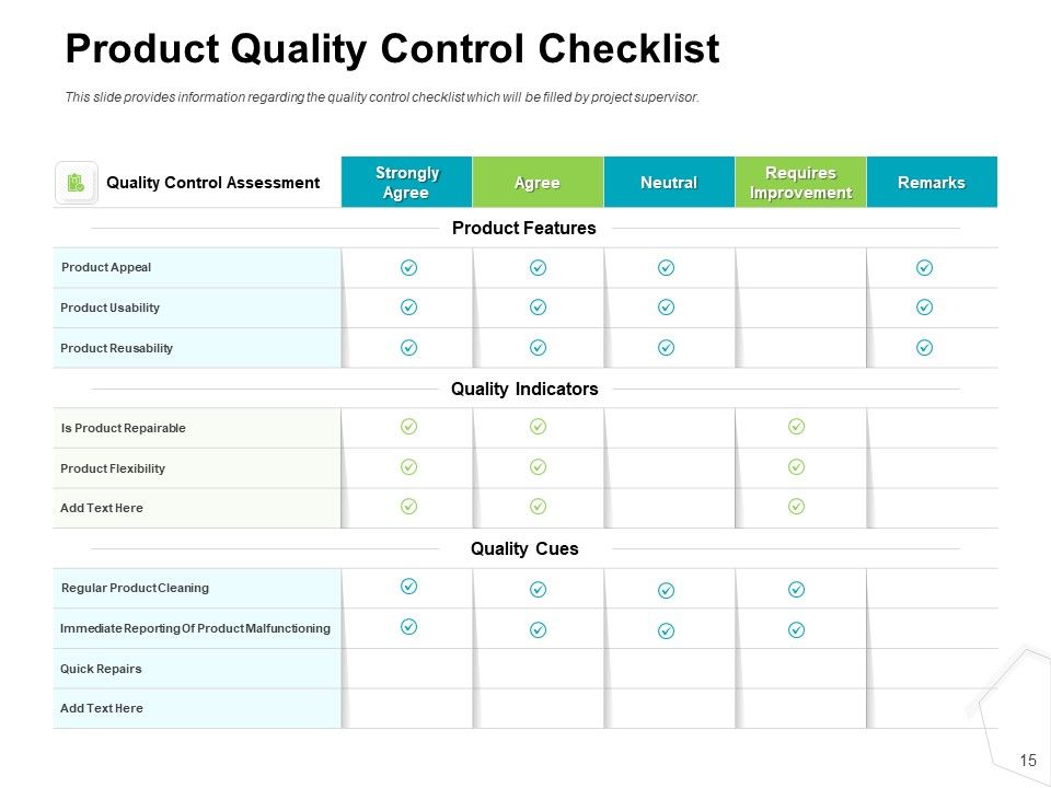Project Quality Management Plan Ppt PowerPoint Presentation Complete Deck With Slides Slide15