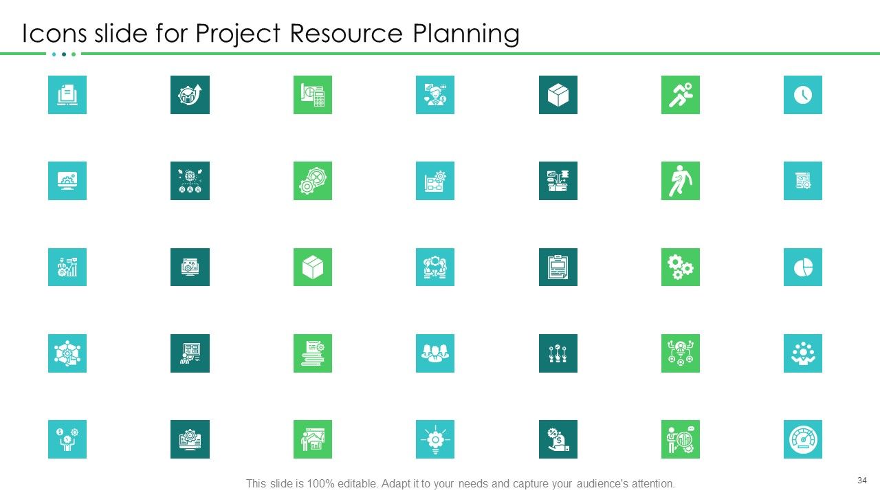 Project Resource Planning Ppt PowerPoint Presentation Complete With Slides Slide34