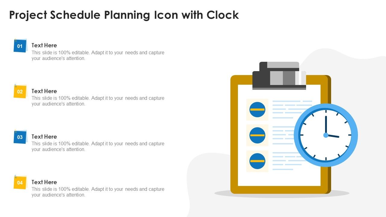 Project_Schedule_Planning_Icon_With_Clock_Ppt_Summary_Deck_PDF_Slide_1.jpg