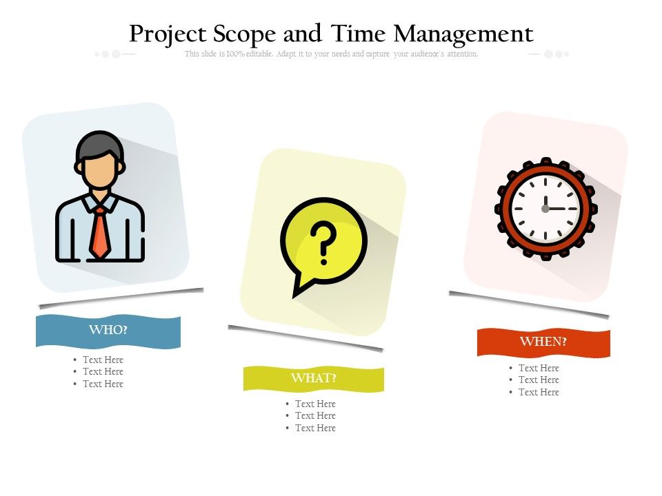 Project Scope And Time Management Ppt PowerPoint Presentation ...