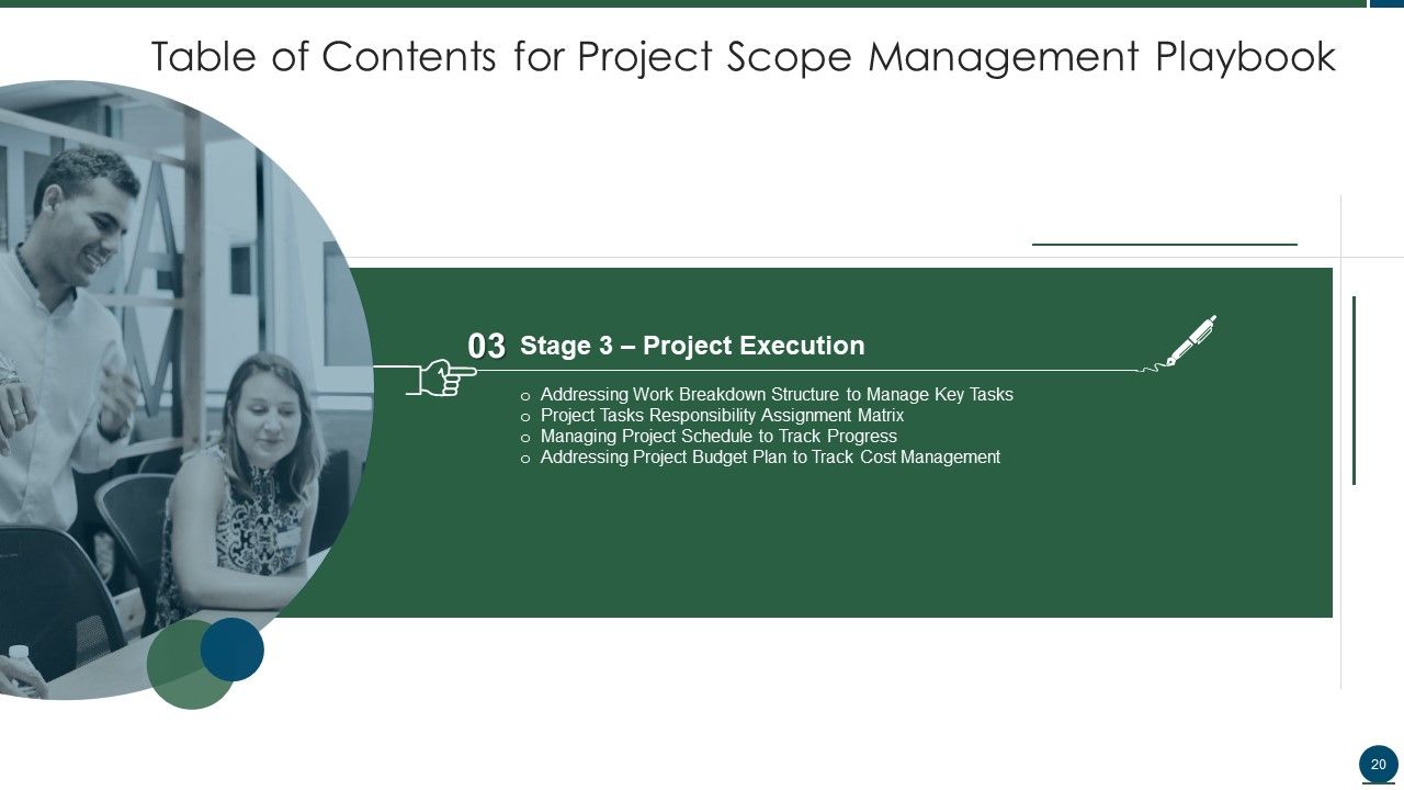 Project Scope Management Playbook Ppt PowerPoint Presentation Complete With Slides Slide20