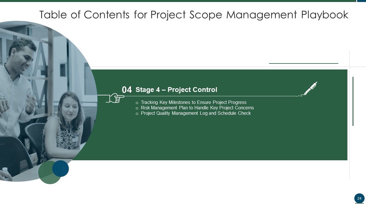 Project Scope Management Playbook Ppt PowerPoint Presentation Complete With Slides Slide24