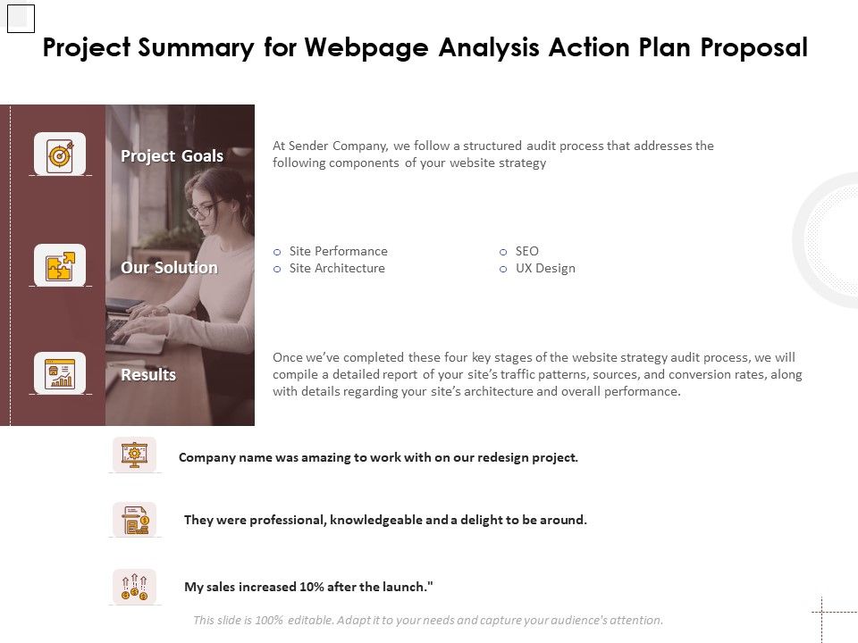 Project_Summary_For_Webpage_Analysis_Action_Plan_Proposal_Ppt_PowerPoint_Presentation_Visual_Aids_Backgrounds_PDF_Slide_1.jpg