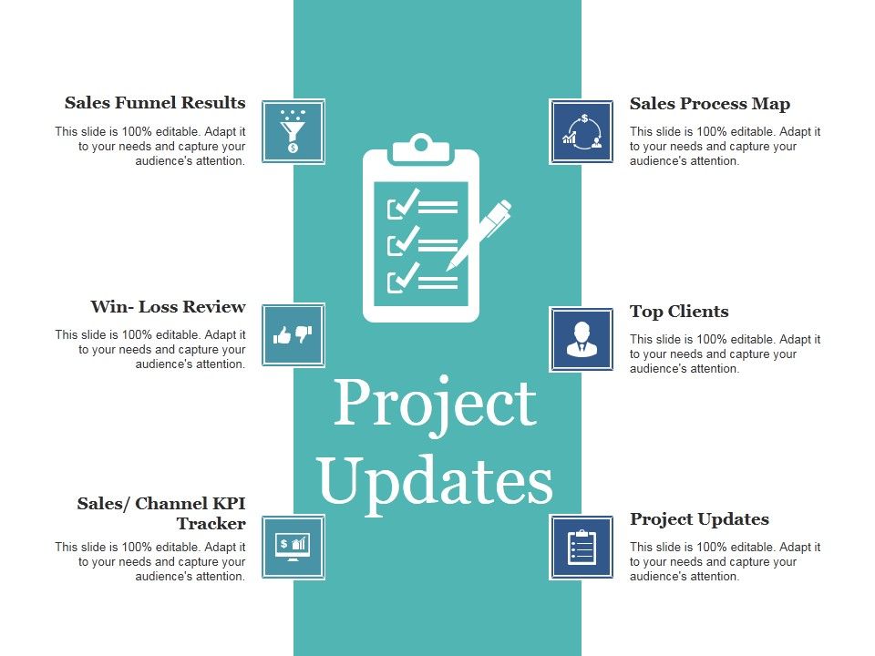 Project Updates Ppt PowerPoint Presentation Summary Example Introduction