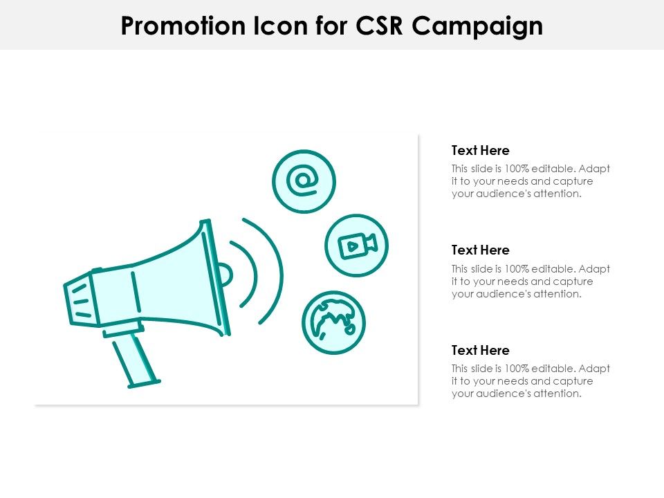 Promotion_Icon_For_CSR_Campaign_Ppt_PowerPoint_Presentation_Gallery_Graphic_Tips_PDF_Slide_1.jpg