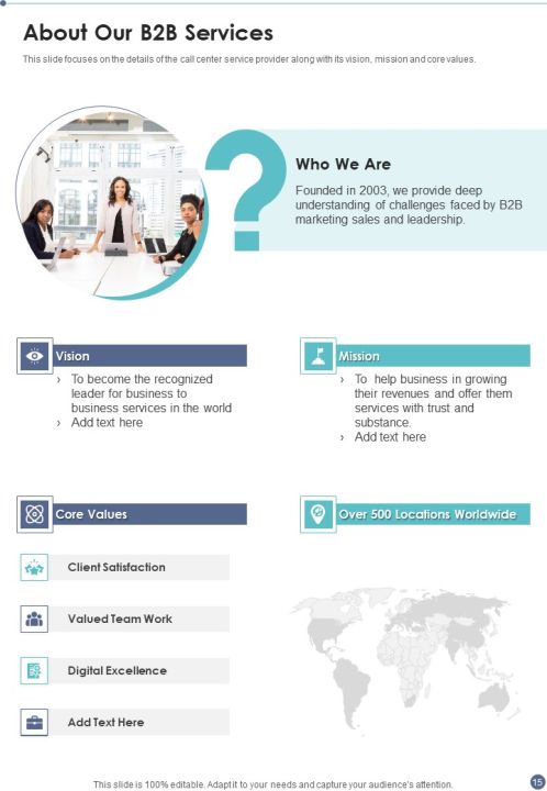 Proposal For B2B Services Example Document Report Doc Pdf Ppt Slide15