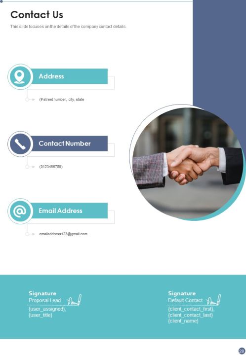 Proposal For B2B Services Example Document Report Doc Pdf Ppt Slide28