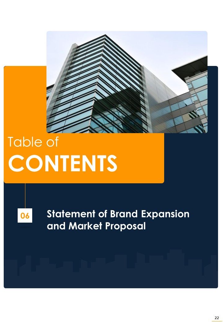 Proposal For Brand Expansion And Marketing Example Document Report Doc Pdf Ppt Slide22