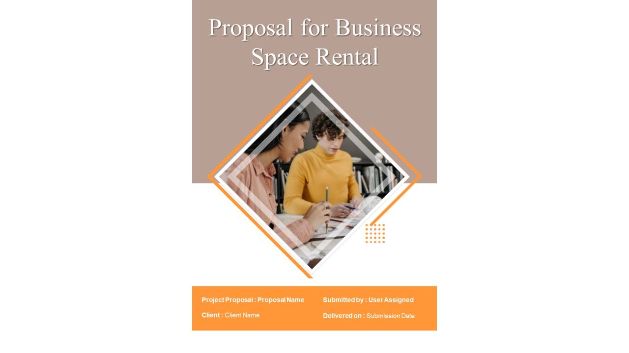 Proposal For Business Space Rental Example Document Report Doc Pdf Ppt Slide01