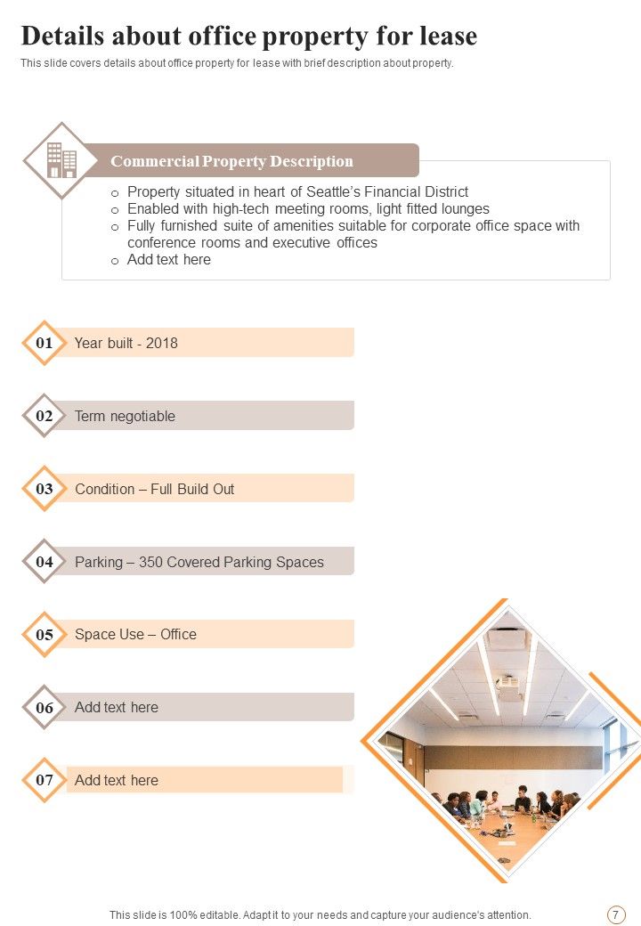 Proposal For Business Space Rental Example Document Report Doc Pdf Ppt Slide07