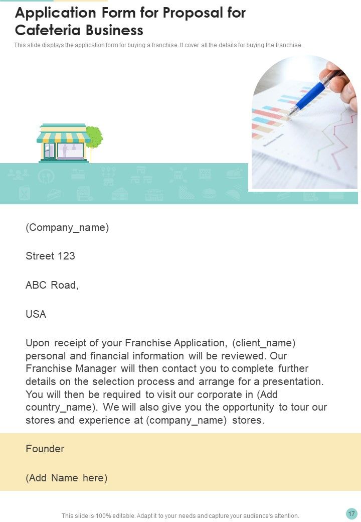 Proposal For Cafeteria Business Example Document Report Doc Pdf Ppt Slide17