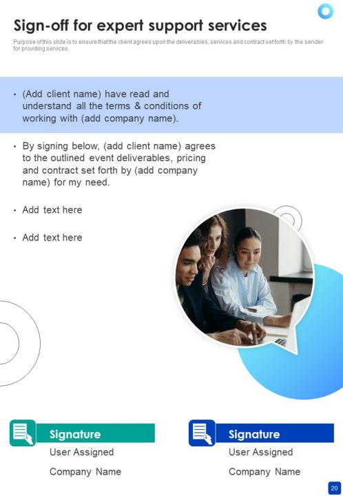 Proposal For Expert Support Services Example Document Report Doc Pdf Ppt Slide20