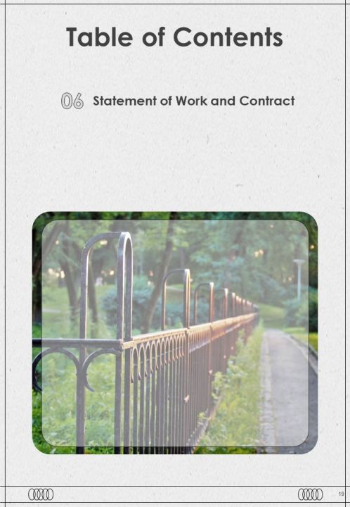 Proposal For Fencing Setup Example Document Report Doc Pdf Ppt Slide19