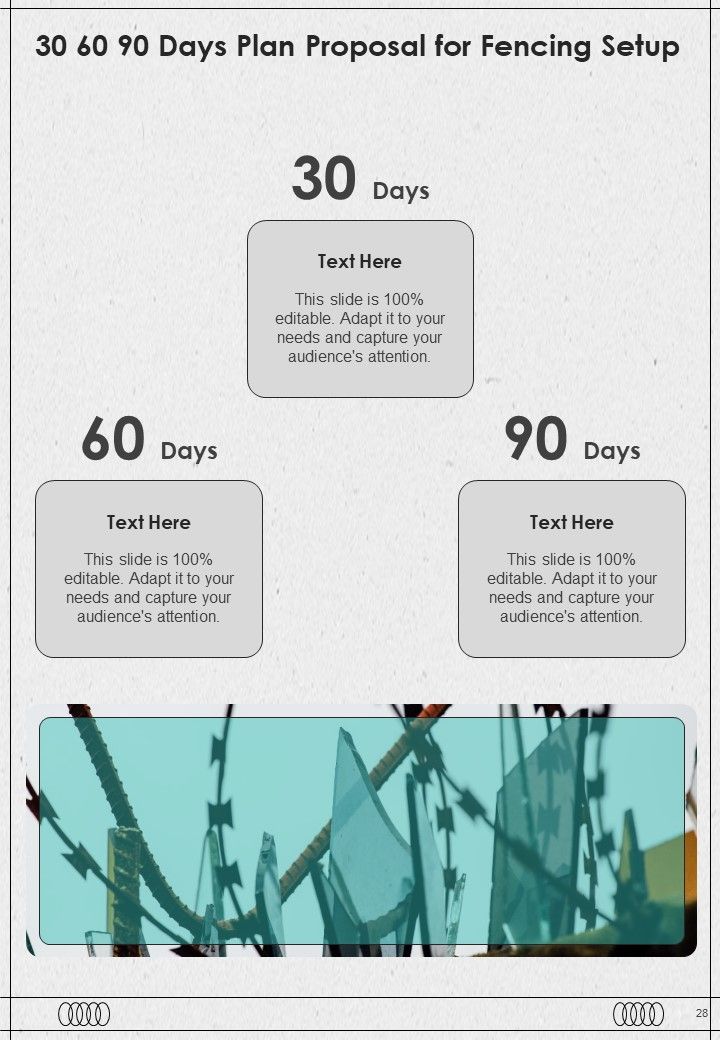 Proposal For Fencing Setup Example Document Report Doc Pdf Ppt Slide28