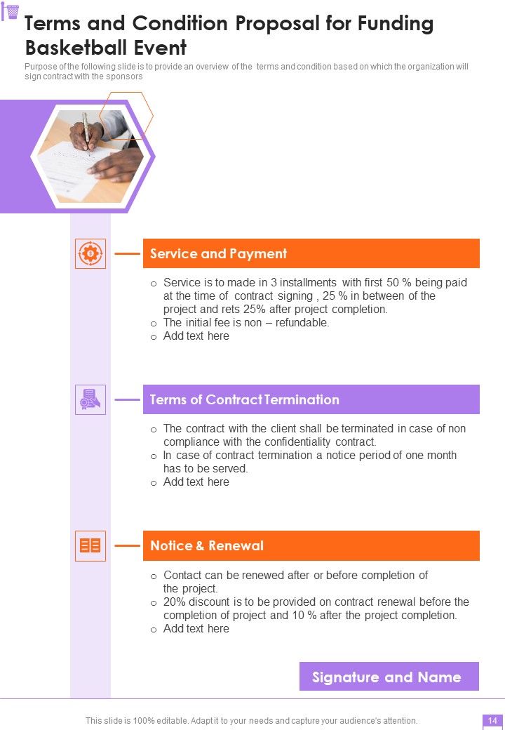 Proposal For Funding Basketball Event Example Document Report Doc Pdf Ppt Slide14