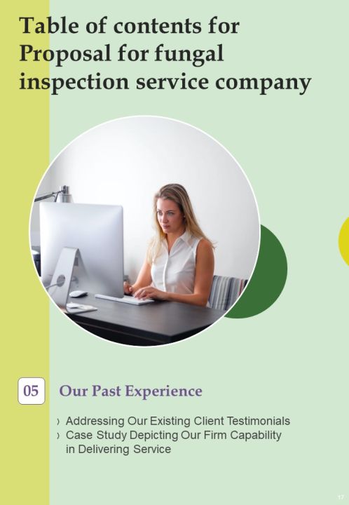 Proposal For Fungal Inspection Service Company Example Document Report Doc Pdf Ppt Slide17