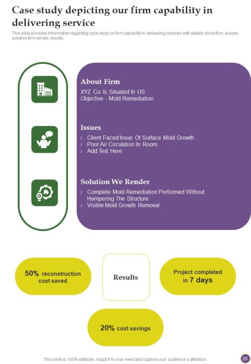 Proposal For Fungal Inspection Service Company Example Document Report Doc Pdf Ppt Slide20
