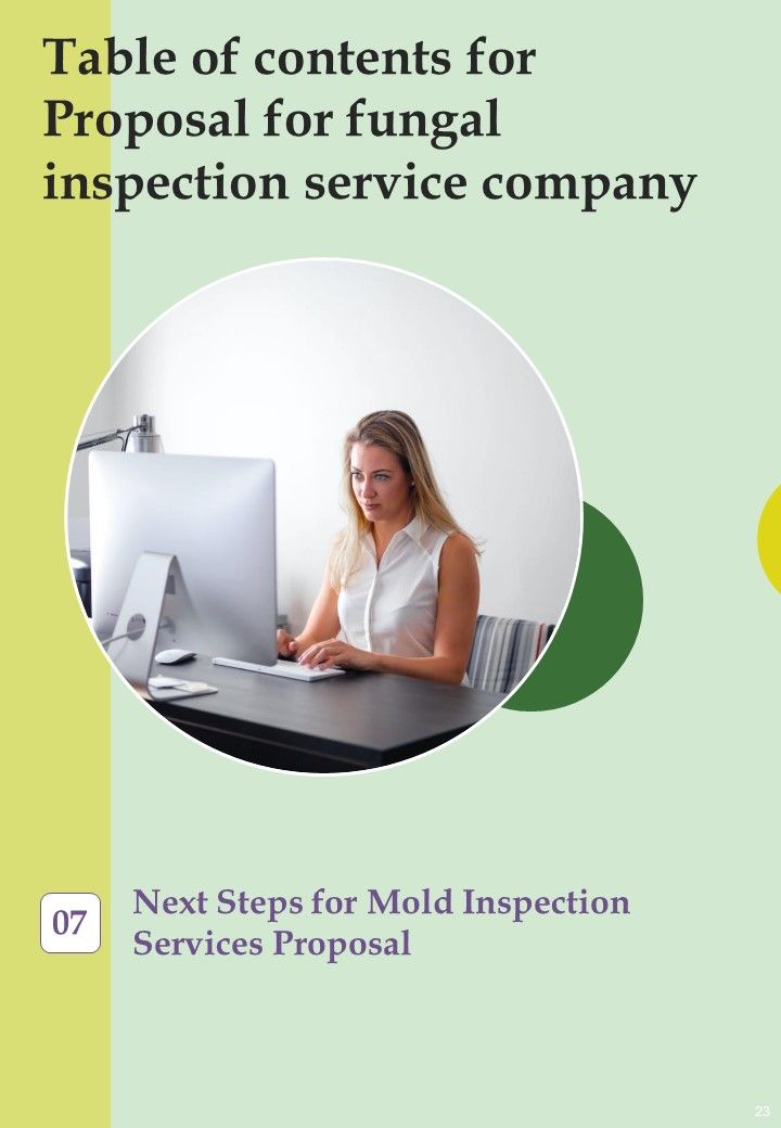 Proposal For Fungal Inspection Service Company Example Document Report Doc Pdf Ppt Slide23