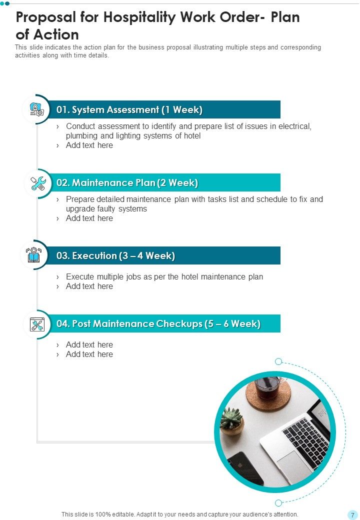 Proposal For Hospitality Work Order Example Document Report Doc Pdf Ppt Slide07