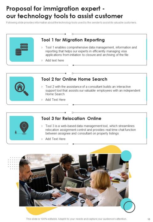 Proposal For Immigration Expert Example Document Report Doc Pdf Ppt Slide10