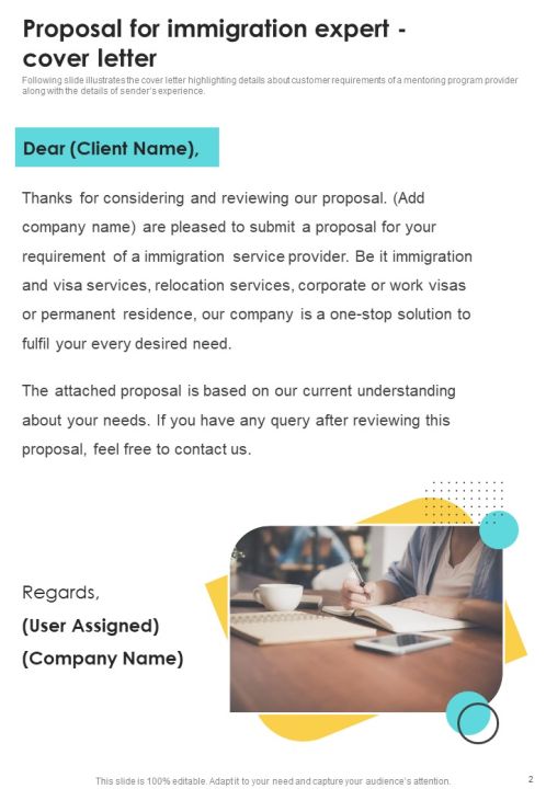 Proposal For Immigration Expert Example Document Report Doc Pdf Ppt Slide02