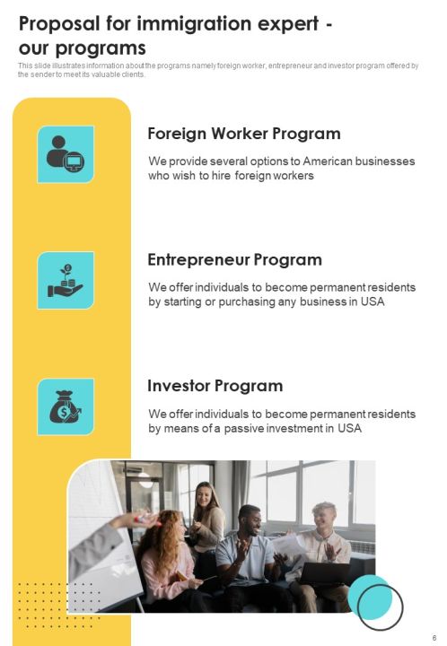 Proposal For Immigration Expert Example Document Report Doc Pdf Ppt Slide06