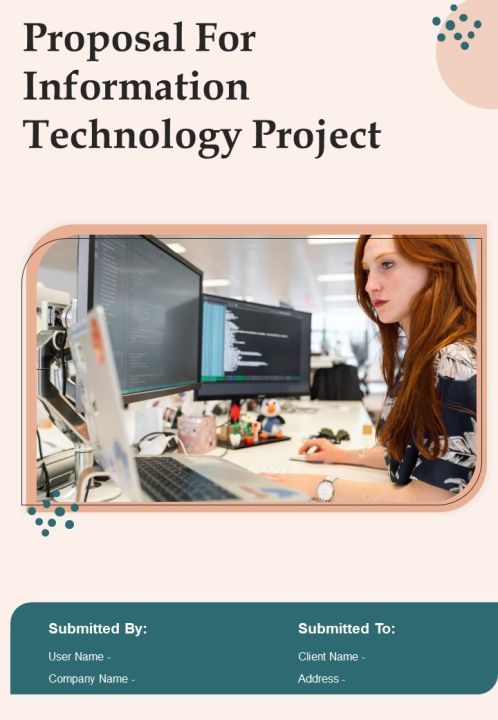 Proposal For Information Technology Project Example Document Report Doc Pdf Ppt Slide01