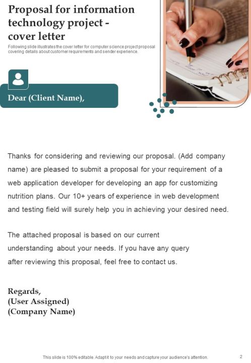Proposal For Information Technology Project Example Document Report Doc Pdf Ppt Slide02