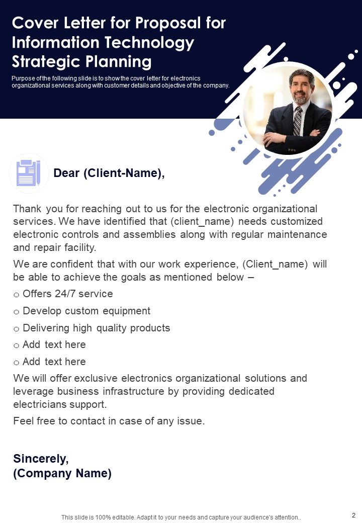 Proposal For Information Technology Strategic Planning Example Document Report Doc Pdf Ppt Slide02