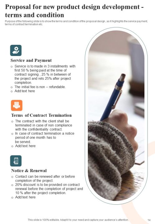 Proposal For New Product Design Development Example Document Report Doc Pdf Ppt Slide14
