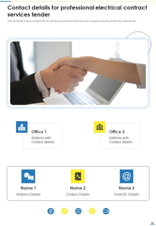 Proposal For Professional Electrical Contract Services Tender Example Document Report Doc Pdf Ppt Slide20