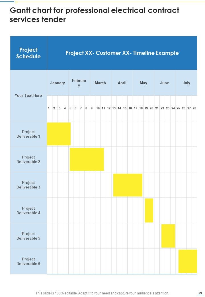 Proposal For Professional Electrical Contract Services Tender Example Document Report Doc Pdf Ppt Slide29