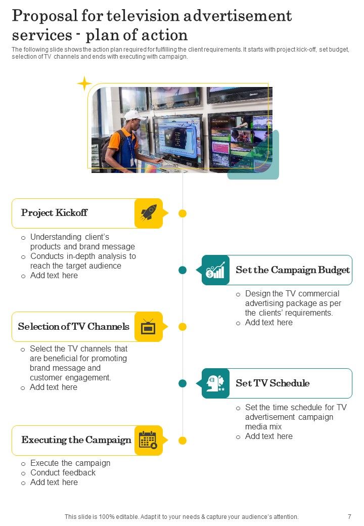 Proposal For Television Advertisement Services Example Document Report Doc Pdf Ppt Slide07