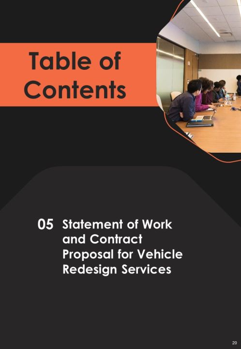 Proposal For Vehicle Redesign Services Example Document Report Doc Pdf Ppt Slide20