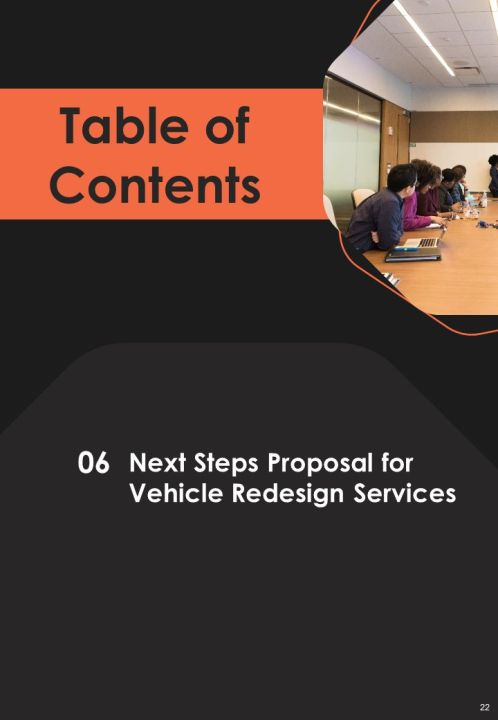 Proposal For Vehicle Redesign Services Example Document Report Doc Pdf Ppt Slide22