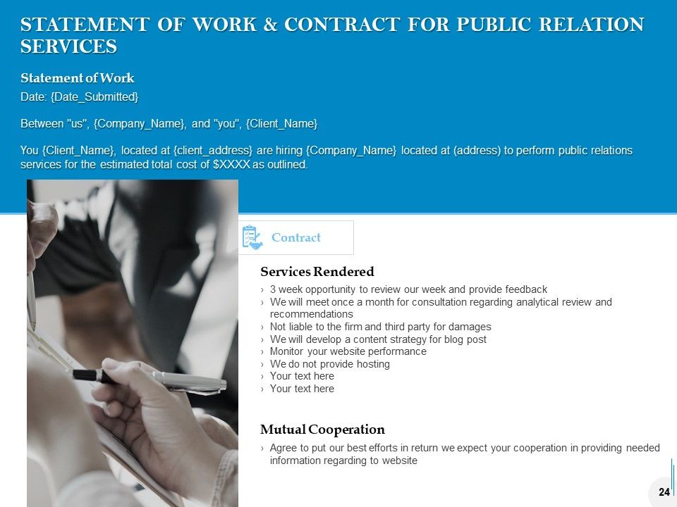 Public Relations Proposal Template Ppt PowerPoint Presentation Complete Deck With Slides Slide24