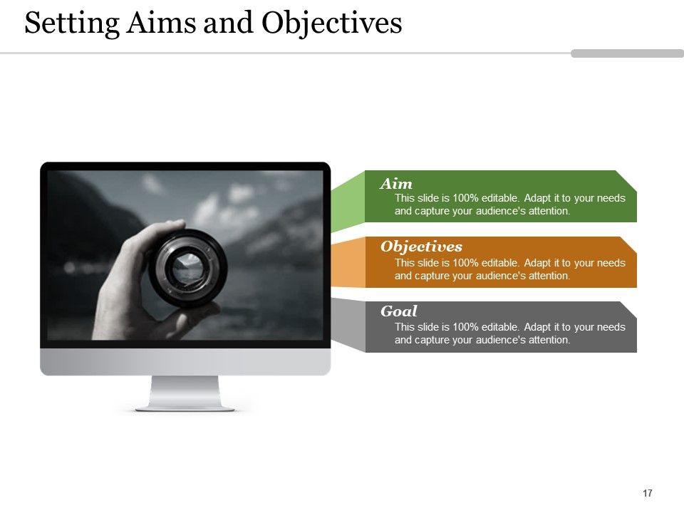 Purpose And Goals Goal Measure Ppt PowerPoint Presentation Complete Deck Slide17
