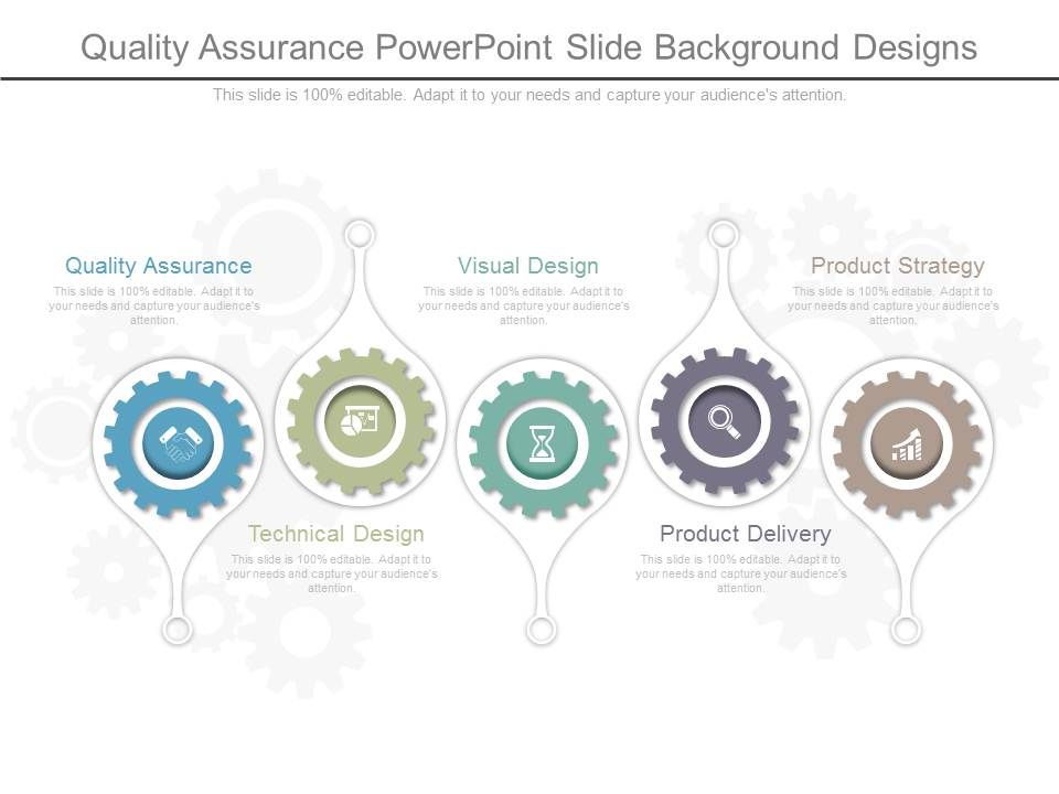 Quality Assurance Powerpoint Slide Background Designs