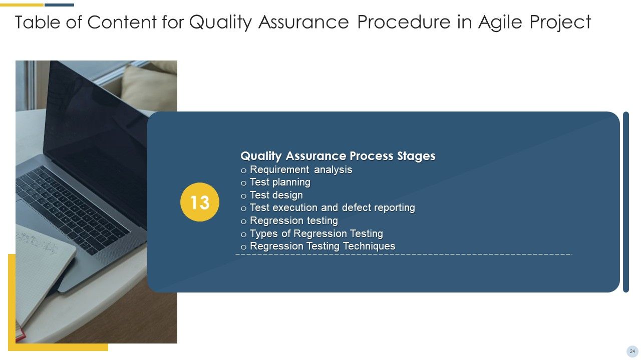 Quality Assurance Procedure In Agile Project Ppt PowerPoint Presentation Complete Deck With Slides Slide24