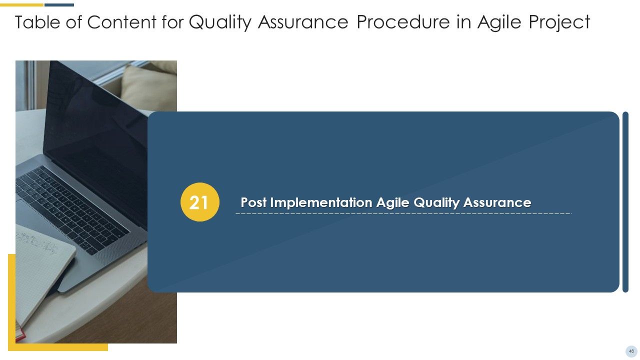 Quality Assurance Procedure In Agile Project Ppt PowerPoint Presentation Complete Deck With Slides Slide46